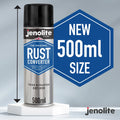 Jenolite Rust Converter Spray 500ml Turns Rust into Ready to Paint Surface DIY
